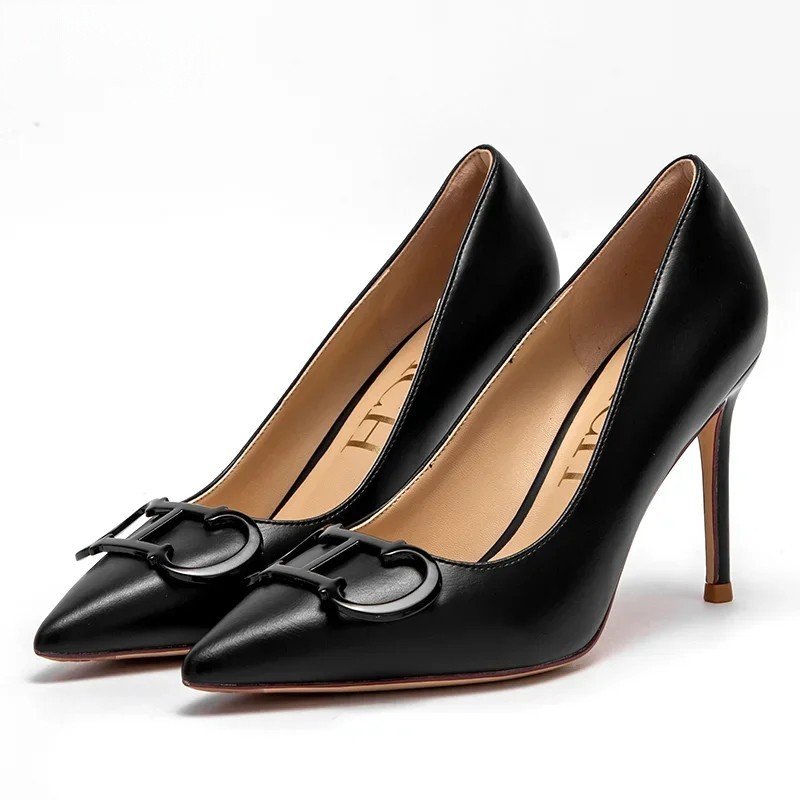 Balck Woman shoes High Heels