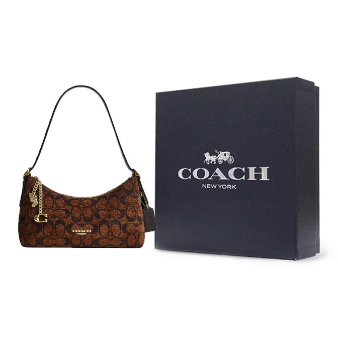 COACH Brown Shoulder Bags