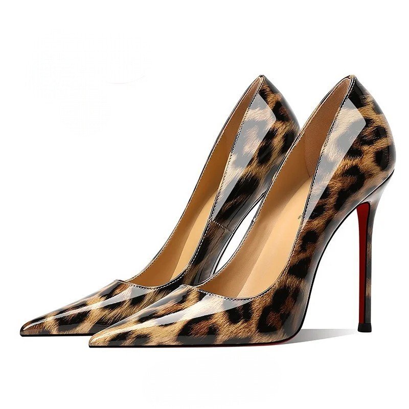 Heels For Ladies 2026 New Luxury Designer High Quality Red Bottoms High Heels Pointed Toe Stiletto Pumps 12 cm Sexy Dress Shoes